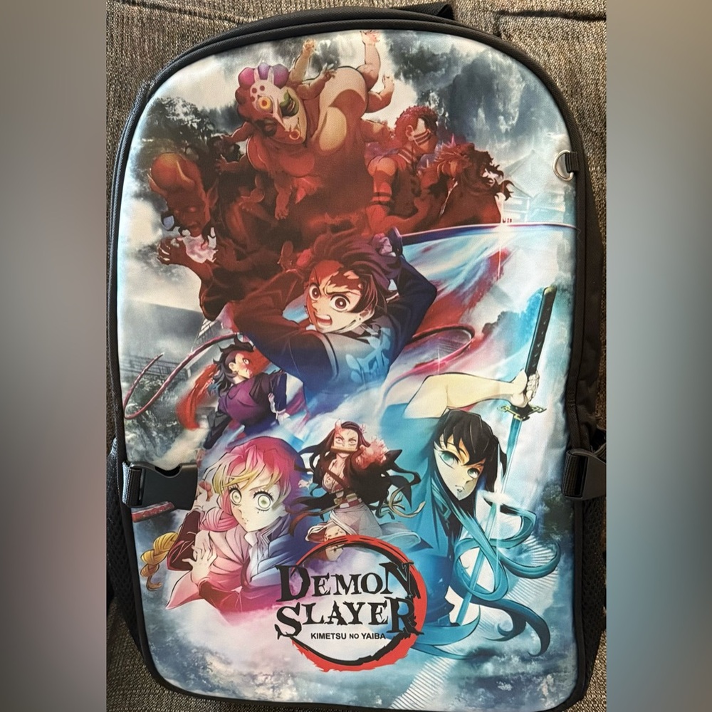 Demon slayer backpack set
